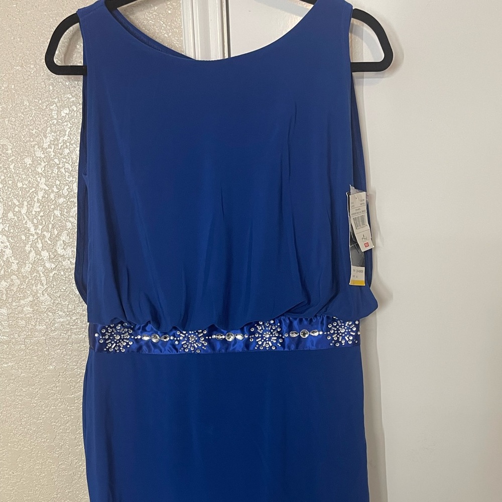 Royal blue dress